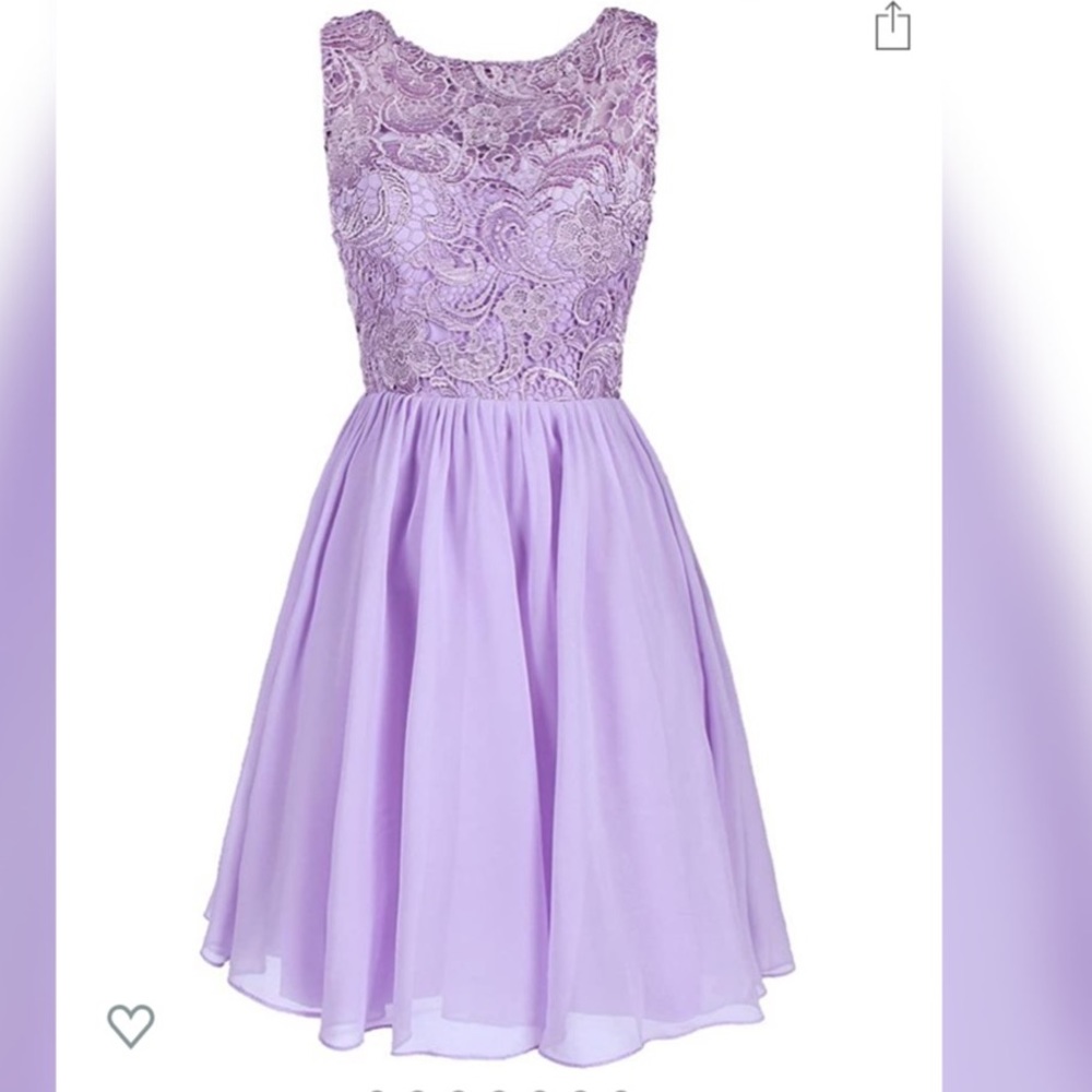 Women’s last formal/homecoming dress. Lilac, lg